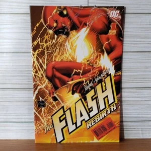 Flash Rebirth 1 Geoff Johns Ethan Van Sciver Wally West Barry Allen Return B1 - Imagen 1 de 12