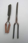 2 alte Brennscheren Lockenscheren, 1930er Jahre