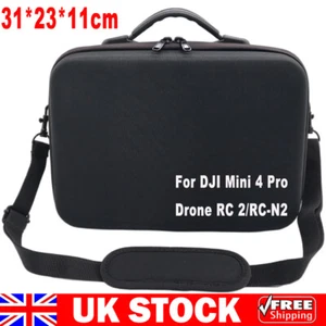 Drone Shoulder Bag For DJI Mini4 Pro Drone RC 2/RC-N2 Explosion-proof Case Porta - Picture 1 of 9