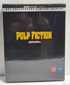 Pulp Fiction 30th Anniversary Collector's Edition 4K UHD + Blu Ray NEW Sealed - Picture 1 of 4