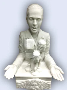 EVA PERON - EVITA - THE SPEECH - RESIN FIGURE circa 14 cm Handmade - Argentina - Picture 1 of 4