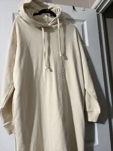 Uniqlo Womens Long Sleeve Hooded Dress Size Medium - Picture 1 of 1