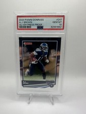 2020 Panini Donruss A.J Brown Silver Press Proof #247 PSA 10 [76/100]