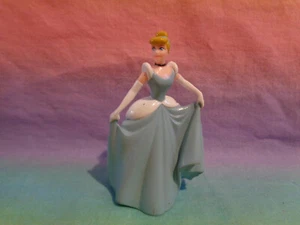 Disney Mini Princess Cinderella Blue Dress PVC Figure or Cake Topper - Picture 1 of 7
