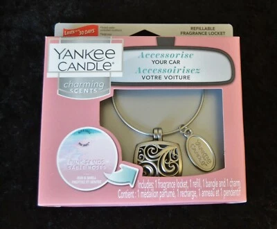 Yankee Candle Charming Scents Starter Kit, profumo per auto, sabbia rosa, raro - Immagine 1 di 2