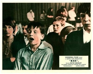 KES ORIGINAL BRITISH LOBBY CARD DAVID BRADLEY KEN LOACH CLASSIC 1969