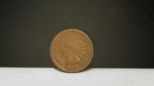 1864 US INDIAN HEAD CENT - Picture 1 of 2