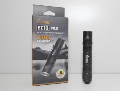 FiTORCH EC10 V2.0 - 1000 lumens AA/14500 flashlight - Image 1 of 4