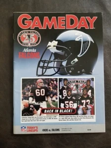 SAN FRANCISCO 49ERS VS FALCONS 9-23-1990 CANDELABROS PARQUE PROGRAMA DÍA JUEGO - Imagen 1 de 1
