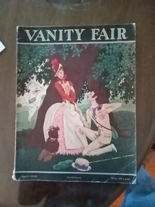 Vintage Vanity Fair Magazine April 1925 Issue Cummings Frans Masereel - Picture 1 of 9