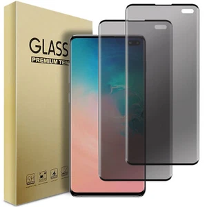 2Pack For Samsung S10/S10+/S10e/S10 Plus Privacy Tempered Glass Screen Protector - Bild 1 von 30