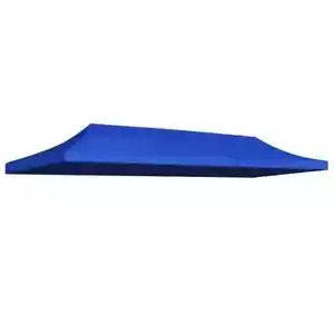 Gazebo Roof Top Replacement Marquee Party Tent Cover Canopy Waterproof 3x6m Blue - Picture 1 of 4