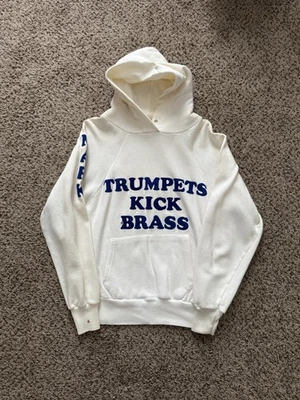 Sudadera con Capucha Vintage Años 60 Años 70 Lockhood Trompetas Patada Banda de Latón Sudadera con Capucha Hecha en EE. UU. Foto 1 de 4
