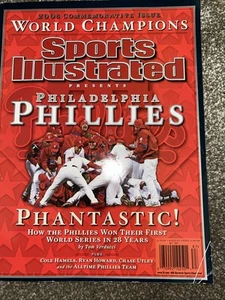 2008 Philadelphia Phillies World Series Champs Sports Illustrated Commemorative - Picture 1 of 13