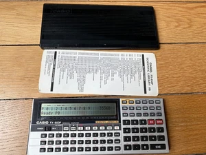 Casio FX 850P - computer BASIC calculator (same as FX-880P) tested good ! #0 - Afbeelding 1 van 7