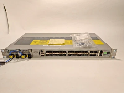 Cisco ASR920 ASR-920-24SZ-M | 24portGE-4port10GE Lic | Adv. Metro IP lic | 48VDC - Image 1 of 4