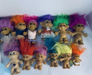 Pacchetto bambola troll vintage - Foto 1 di 3