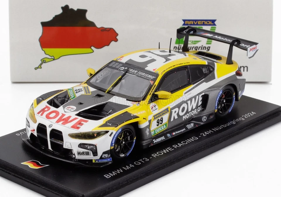 1/43 SPARK-MODEL - BMW - 4-SERIES M4 GT3 TEAM ROWE RACING N 99 24h SG954 - Immagine 1 di 1