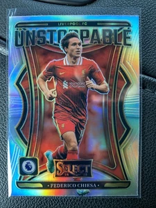 2024-25 Panini Select Premier League Federico Chiesa Unstoppable Silver Prizm - Picture 1 of 2