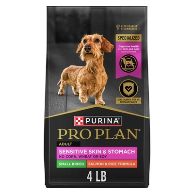 Purina Pro Plan Sensitive Skin and Stomach Dog Food Small Breed, Adult Salmon... - Image 1 of 4