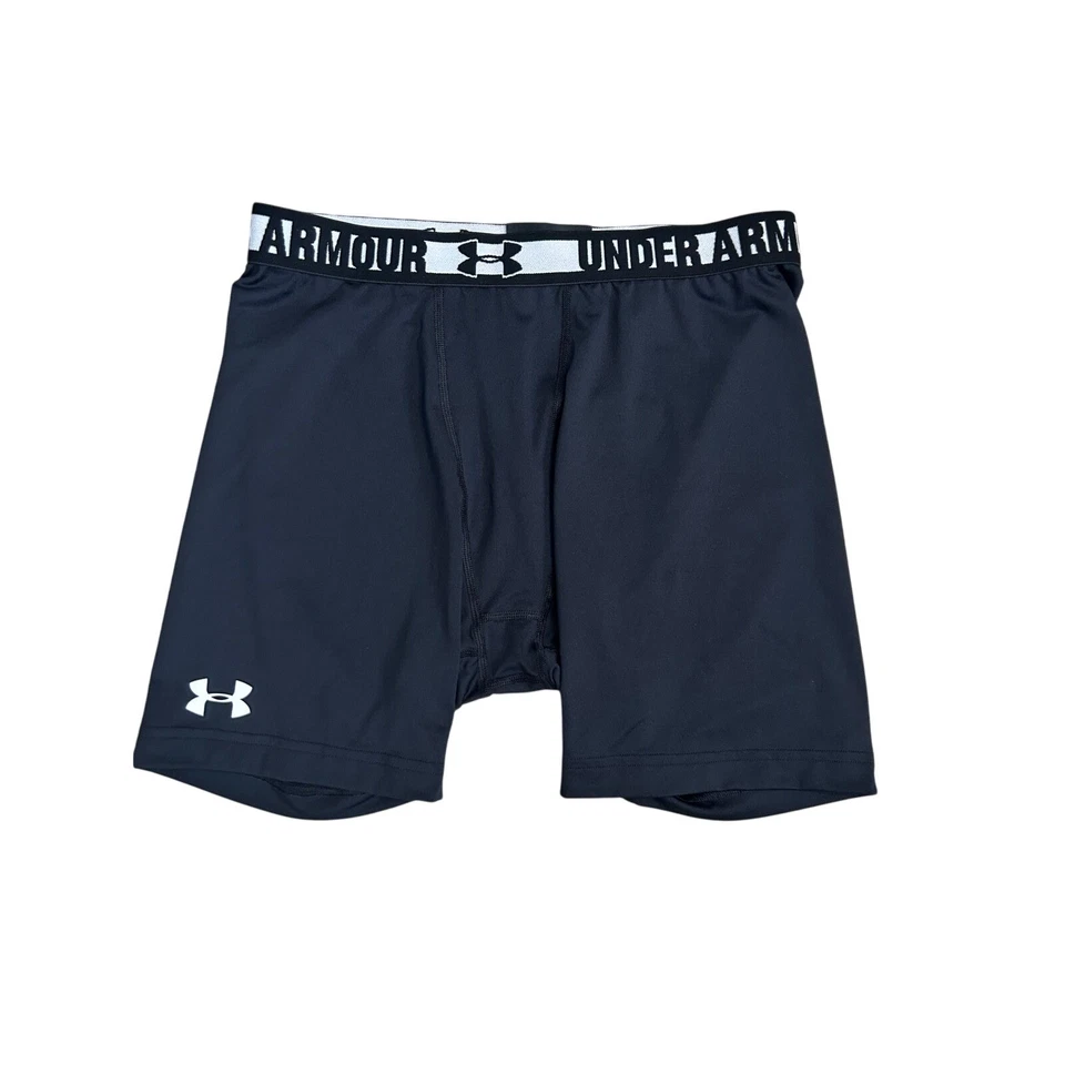 Under Armour Men's Black Compression HeatGear  Shorts Size XL, new with tags - Image 1 of 3