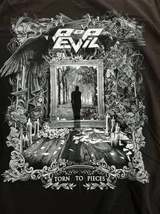 Camiseta Pop Evil Torn to Pieces Negra Manga Corta Talla Completa S-5XL PA164 - Imagen 1 de 3