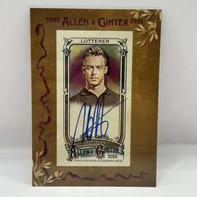 Andre Lotterer 2025 Topps Allen & Ginter Le Mans Mini Enmarcado Automático #MA-AL Le Mans Foto 1 de 2
