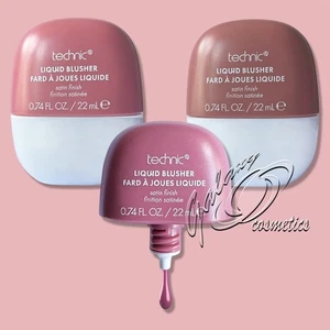 Technic Sundrenched Liquid Blushers Natural, Radiant Glow Finish - Picture 1 of 9