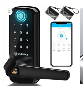 OLUMAT Smart Lock | Keyless Entry Door Lock Fingerprint  Lock | Brand New - Picture 1 of 5