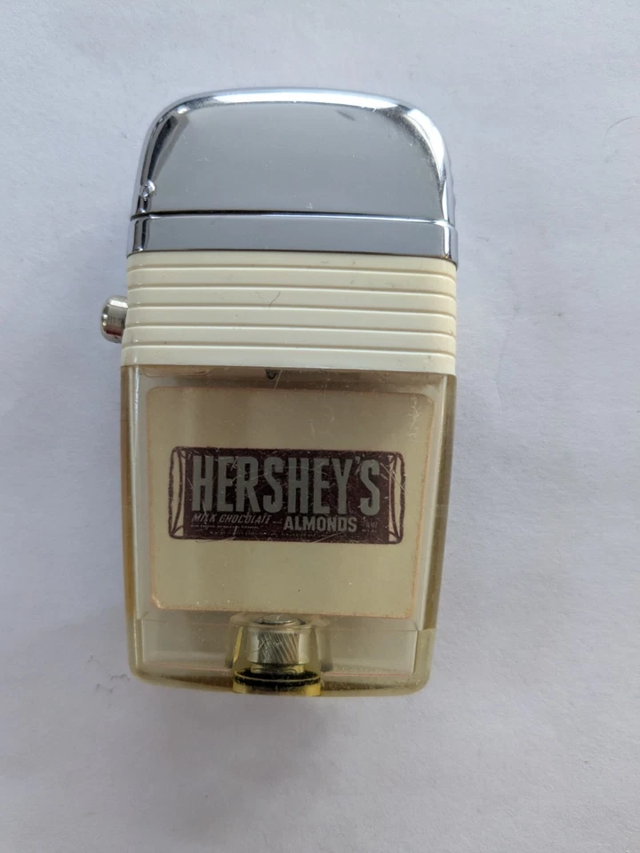 Encendedor VU Scripto vintage Hershey's Sparks Foto 1 de 3