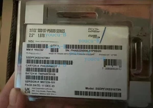 Intel P5600 1.6TB SSD U.2 2.5" PCIe 4.0 x4 NVME SSDPF2KE016T9N1 - Picture 1 of 2