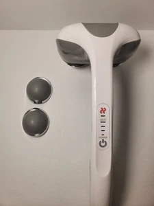 HoMedics Dual Node Percussion Massager with Heat HHP-351 H Variable Speed - Picture 1 of 4