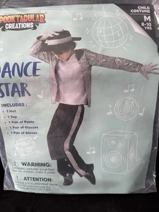 Spooktacular Creations, Dance Star, Michael Jackson 5 Pc Costume Size M 8-10 Yrs - Picture 1 of 7