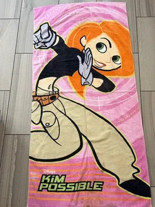 Kim Possible Disney Handtuch Strand/Pool/Bad gebraucht 58x28 - Bild 1 von 7