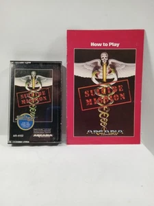 Suicide Mission (Atari 2600) Starpath SuperCharger Cassetta TESTATA - Foto 1 di 3