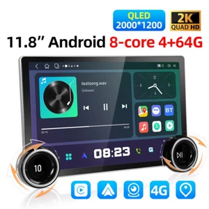 11.8" Android 13 for Peugeot 3008 4008 5008 headunit radio GPS Carplay 2017-2022 - Foto 1 di 10