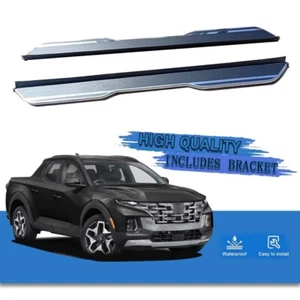Running Boards For Hyundai Santa Cruz 2022-2025 Side Steps Nerf Bar Aluminum Set - Picture 1 of 6