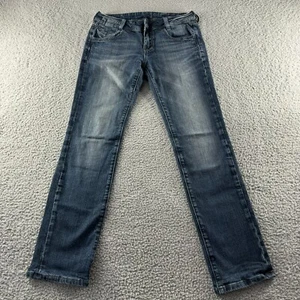 Vigoss Jeans Girls Junior 7 Denim Straight Leg Casual School Travel Distressed - Picture 1 of 11