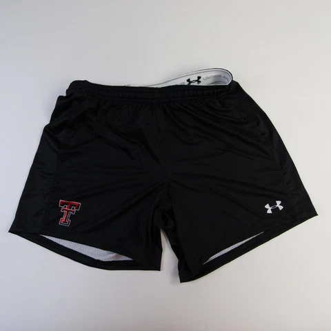 Texas Tech Red Raiders Under Armour Athletic Shorts Men's Black New Cover