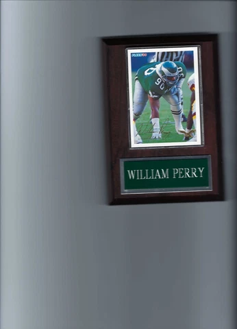 WILLIAM PERRY PLAQUE PHILADELPHIA EAGLES NFL FOOTBALL   C   REFRIGERATOR Cover