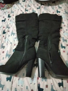 venue heels black boot size 7.5(SBAB) - Picture 1 of 7