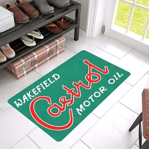 Vintage Style Castrol Retro Logo 1917 Door Mat Rug Mat Indoor Outdoor Decor - Picture 1 of 5