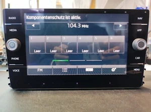 Orig VW Golf 7 5G Discover Media Navi Bedieneinheit Display 5G6919605B - Bild 1 von 10