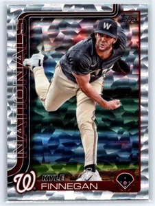 2025 Topps Series 1 Kyle Finnegan Silver Diamante SP #254 Washington Nationals - Picture 1 of 2