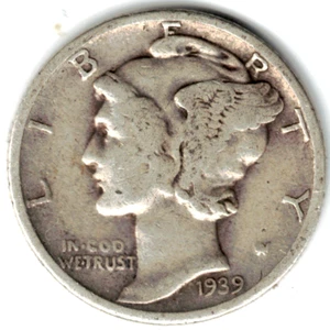 1939 MERKUR GROSCHEN in guter Erhaltung ~ BITTE BEACHTEN SIE DEN SCAN.  stk 39-88 - Bild 1 von 5