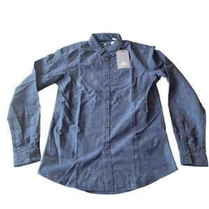 Levi ~ Made & Crafted ~ blaues Etikett, Baumwollhemd, Gr. 2, neu mit Etikett, UVP $ 228 - Bild 1 von 11