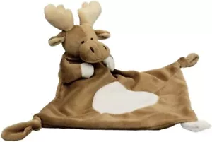 Asciugamano per coccole alce Inwolino 7320 marrone chiaro giocattolo bambino peluche tucco per ficcanaso - Foto 1 di 1