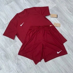 Nike Dri Fit Academy T-Shirt Top und Shorts Set - Team rot - Bild 1 von 9