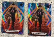 2020 Panini Phoenix Fire Burst Yetur Gross-Matus 2 card Lot RC Rookie FREE Ship