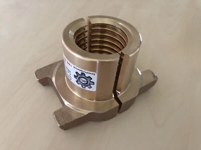 EIGENE HERSTELLUNG IN DEUTSCHLAND Dado portante Romeico Atlantico Mare del Nord TC KC Gew. TR45x6 L=65 (vecchia versione)